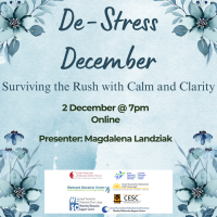 Wellbeing Webinar Series for SNAs Oct – Dec ‘25 De-Stress December: Surviving the Rush with Calm and Clarity